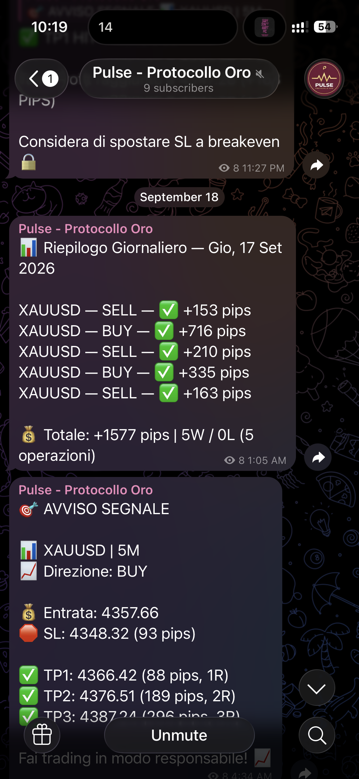 Pulse: the 17 September 2026 recap and a subsequent signal alert.